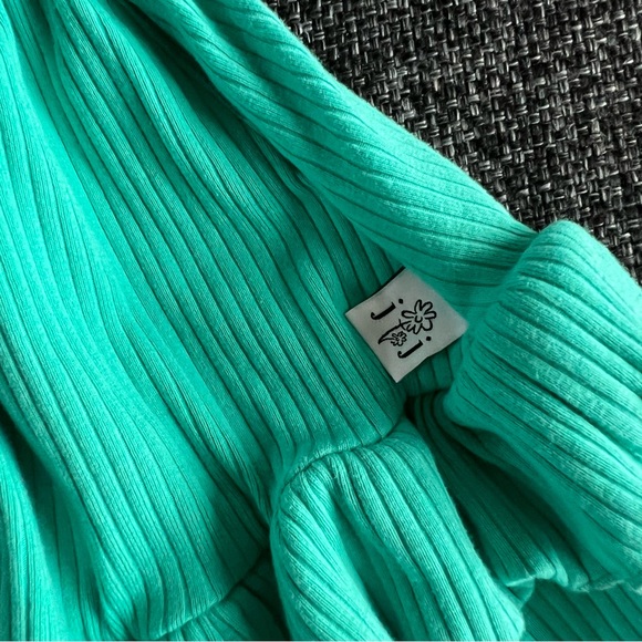 NWT Jane + Jo Ribbed Cotton Tie Over Tunic Set Size 18 Months - Picture 3 of 8